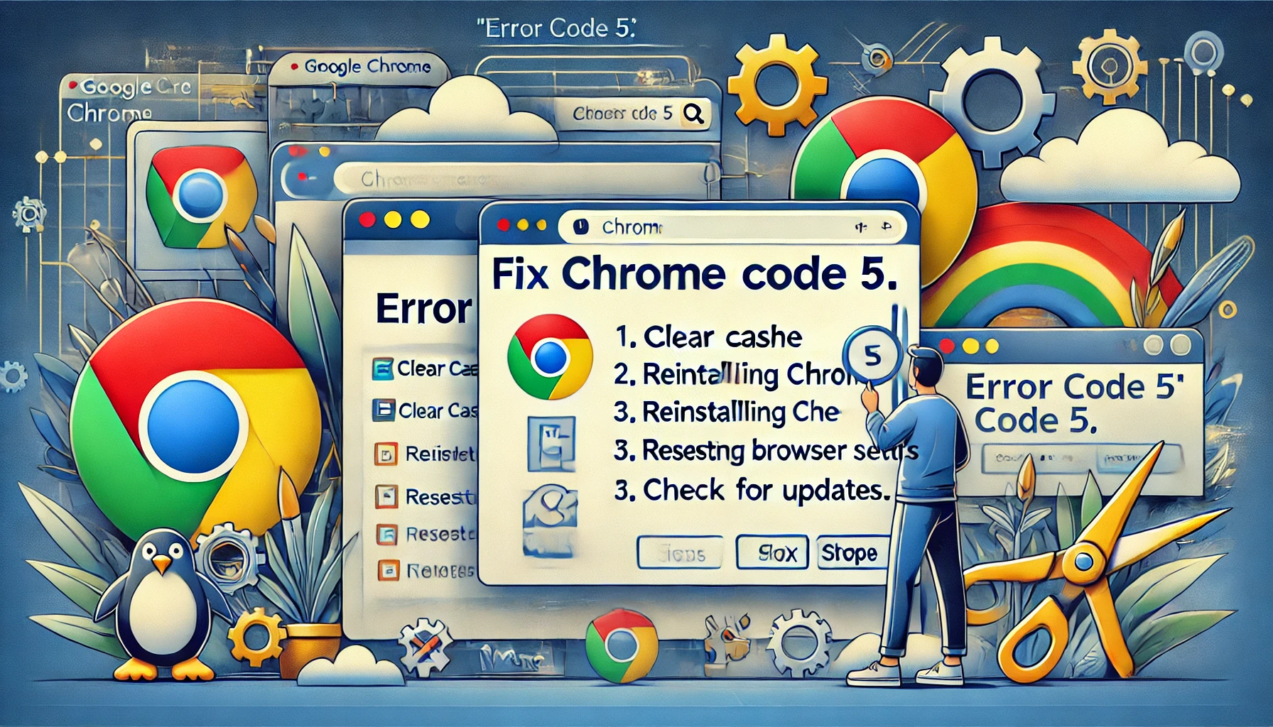 How To Fix Chrome Error Code 5