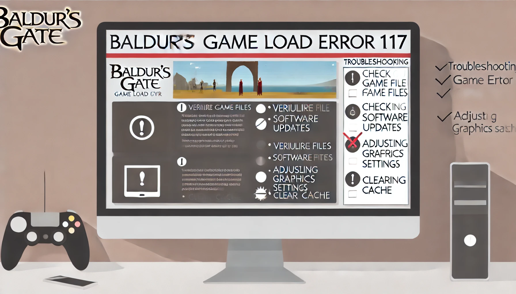 Fixing Baldur's Gate Game Load Error 117: A Comprehensive Guide